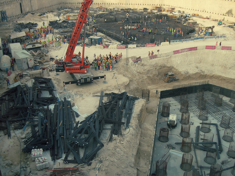 Baustelle Dubai