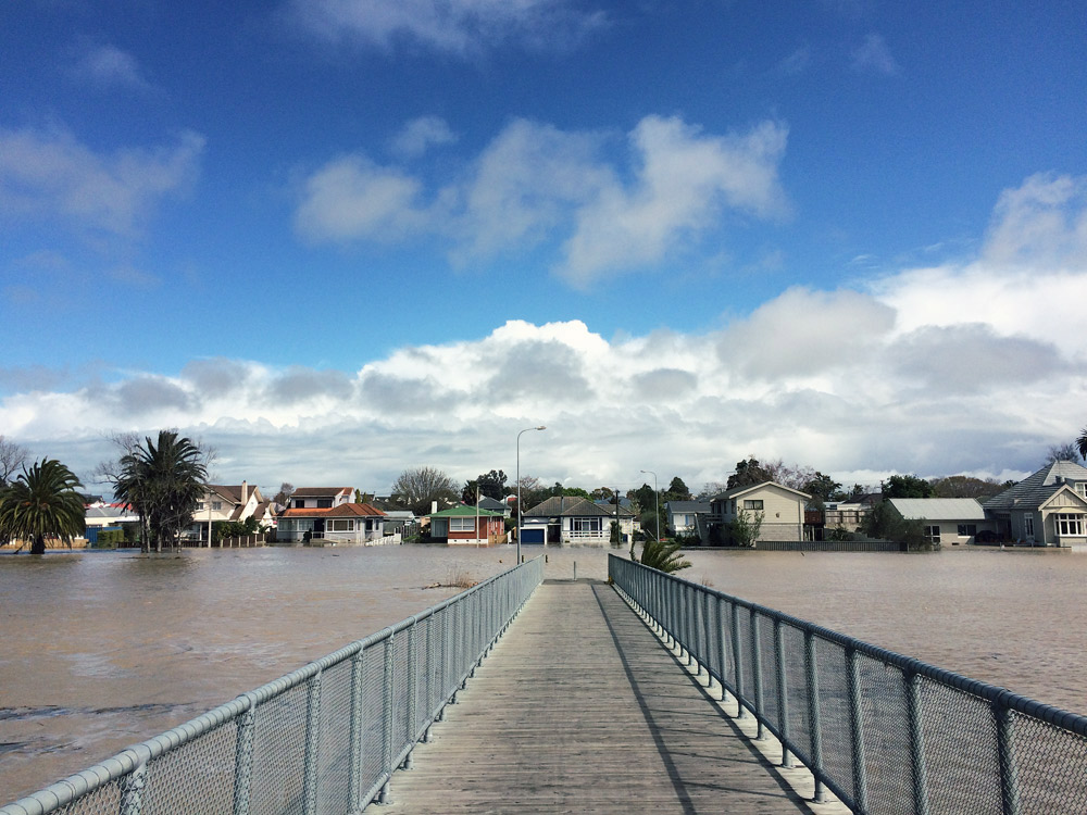 Gisborne-Hochwasser