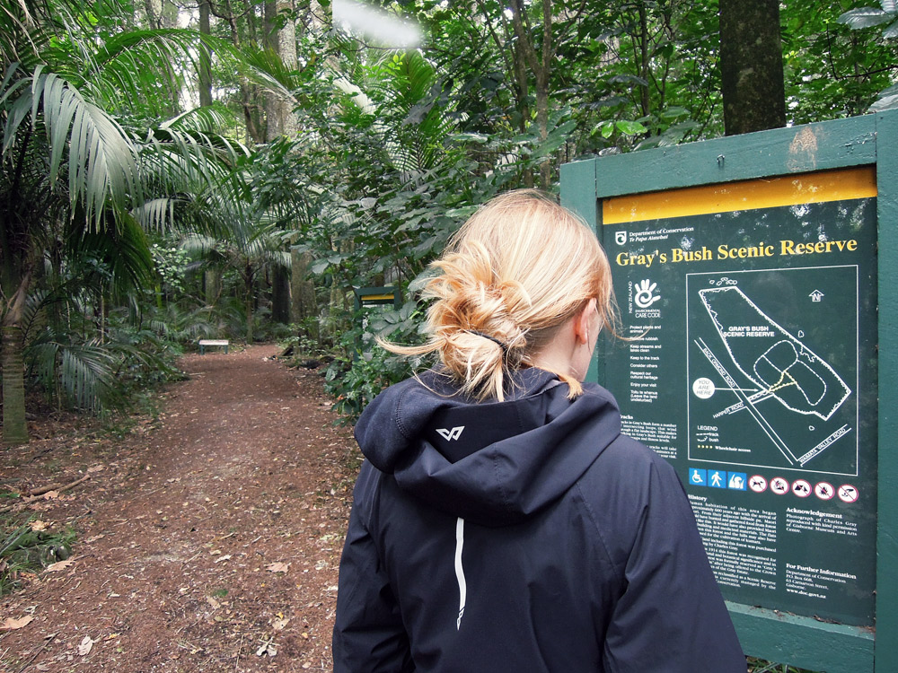 Greys-Bush-Scenic-Reserve-Eingang