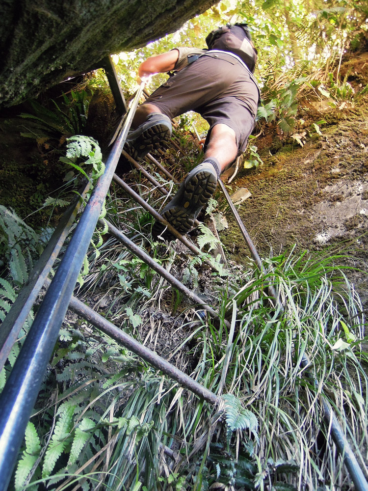 Lake-Waikaremoana-Neuseeland-climbing