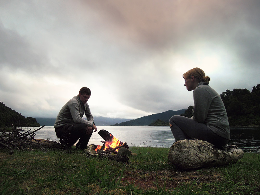 Lake-Waikaremoana-Neuseeland-fire